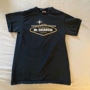 Kappa Alpha Theta Mr. Casanova T-Shirt- vintage